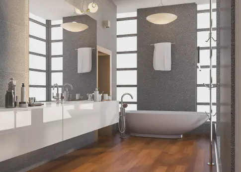 rendering grey stainless metal bathroom.webp